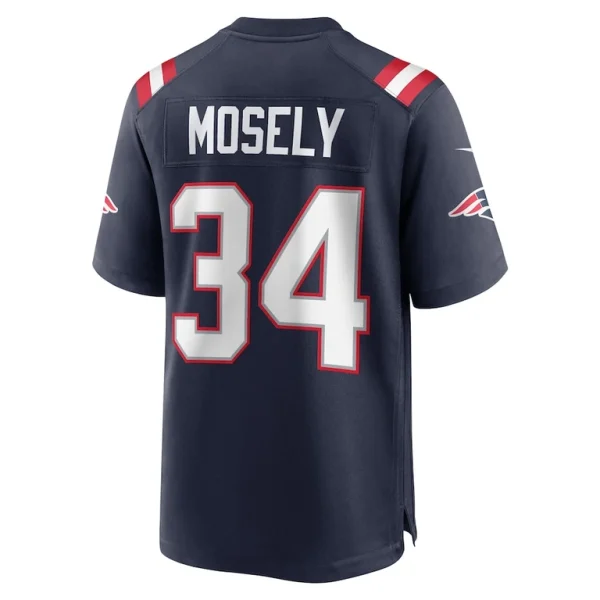 Quandre mosely new england patriots nike home game player jersey Navy L