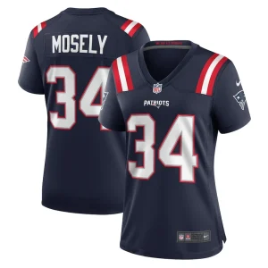 Quandre mosely new england patriots nike womens home game player jersey Navy