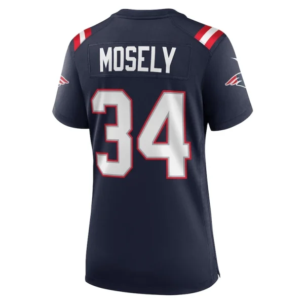 Quandre mosely new england patriots nike womens home game player jersey Navy L