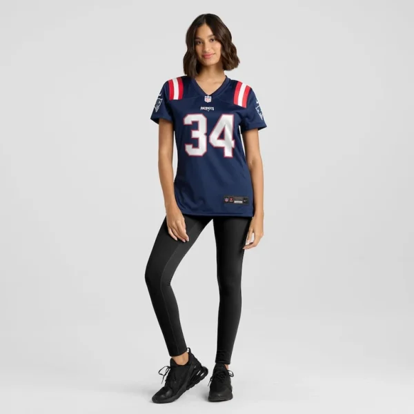 Quandre mosely new england patriots nike womens home game player jersey Navy XL