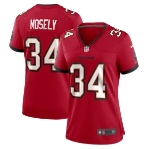 Quandre mosely tampa bay buccaneers nike womens game jersey Red