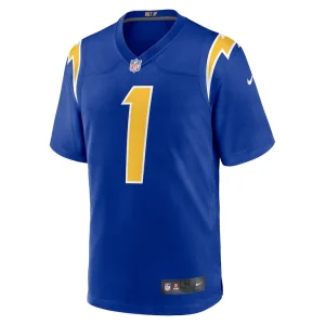 Quentin johnston los angeles chargers nike alternate game jersey Royal M