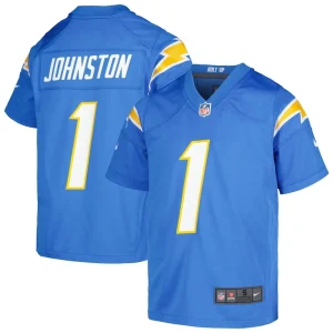 Quentin johnston los angeles chargers nike youth game jersey Powder blue