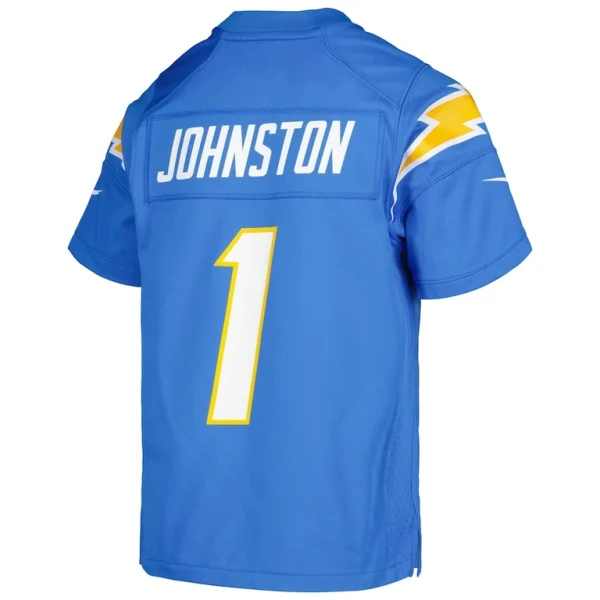 Quentin johnston los angeles chargers nike youth game jersey Powder blue Yth L