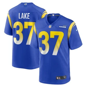 Quentin lake los angeles rams nike game player jersey Royal