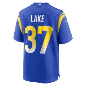 Quentin lake los angeles rams nike game player jersey Royal L