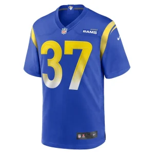 Quentin lake los angeles rams nike game player jersey Royal M