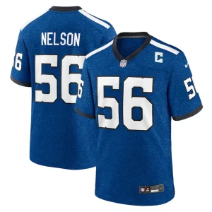 Quenton nelson indianapolis colts nike indiana nights alternate game jersey Royal