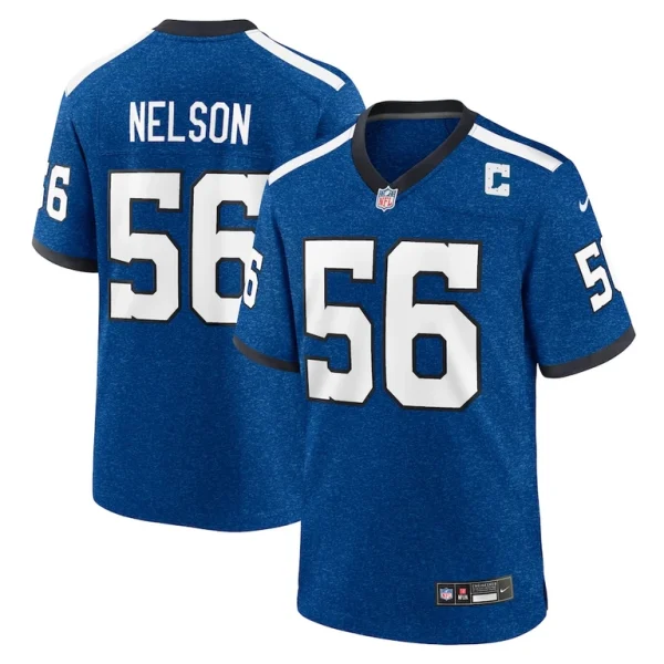 Quenton nelson indianapolis colts nike indiana nights alternate game jersey Royal