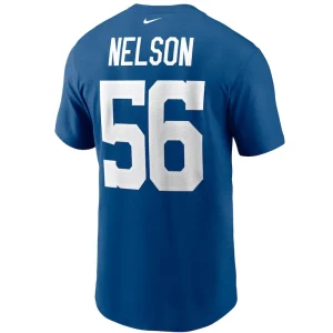 Quenton nelson indianapolis colts nike name number t shirt Royal L