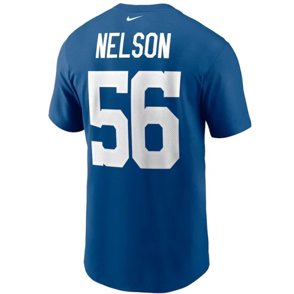 Quenton nelson indianapolis colts nike name number t shirt Royal L