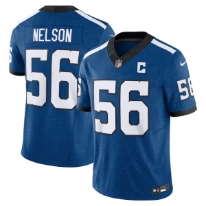 Quenton nelson indianapolis colts nike vapor f.u.s.e. limited jersey Blue