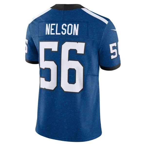 Quenton nelson indianapolis colts nike vapor f.u.s.e. limited jersey Blue L