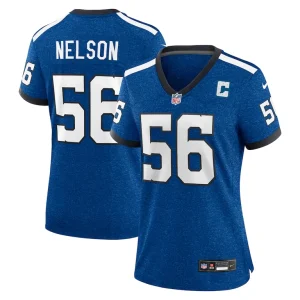 Quenton nelson indianapolis colts nike womens indiana nights alternate game jersey Royal