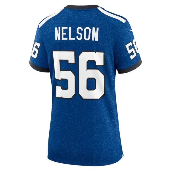 Quenton nelson indianapolis colts nike womens indiana nights alternate game jersey Royal L