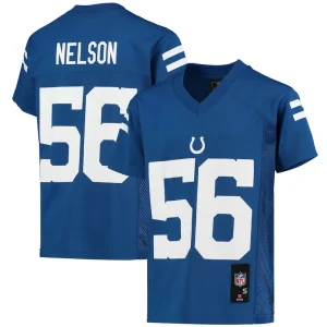 Quenton nelson indianapolis colts youth replica player jersey Royal