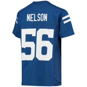 Quenton nelson indianapolis colts youth replica player jersey Royal Yth L