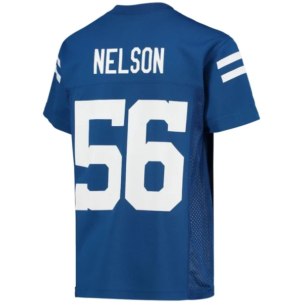 Quenton nelson indianapolis colts youth replica player jersey Royal Yth L