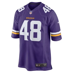 Quincy roche minnesota vikings nike team game jersey Purple M