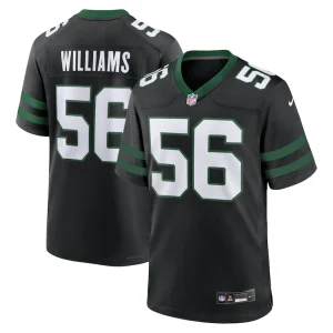 Quincy williams new york jets nike alternate game jersey Legacy black