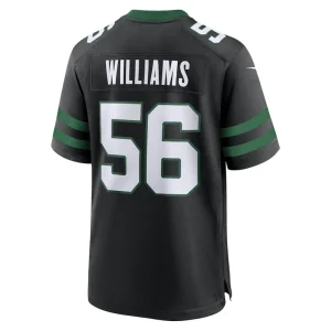 Quincy williams new york jets nike alternate game jersey Legacy black L