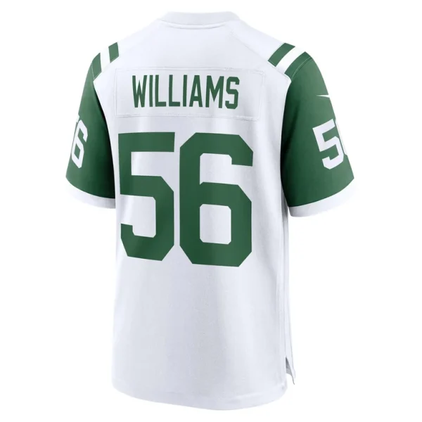 Quincy williams new york jets nike alternate game jersey White L
