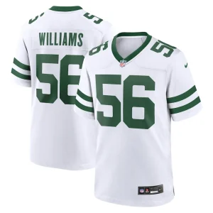 Quincy williams new york jets nike game jersey Legacy white