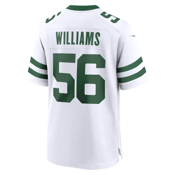 Quincy williams new york jets nike game jersey Legacy white L