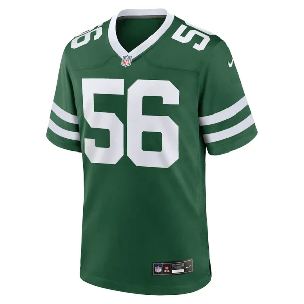 Quincy williams new york jets nike game player jersey – legacy green Multi M