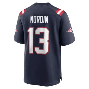 Quinn nordin new england patriots nike game player jersey Navy L