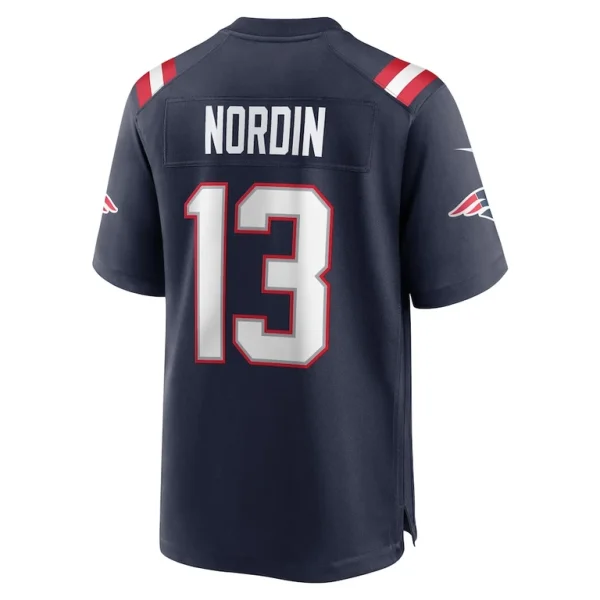 Quinn nordin new england patriots nike game player jersey Navy L