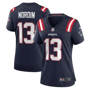 Quinn nordin new england patriots nike womens game player jersey Navy