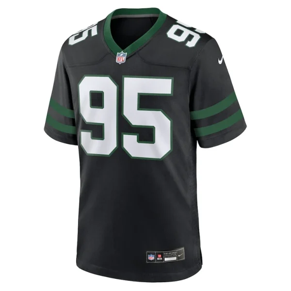Quinnen williams new york jets nike alternate game jersey Legacy black M