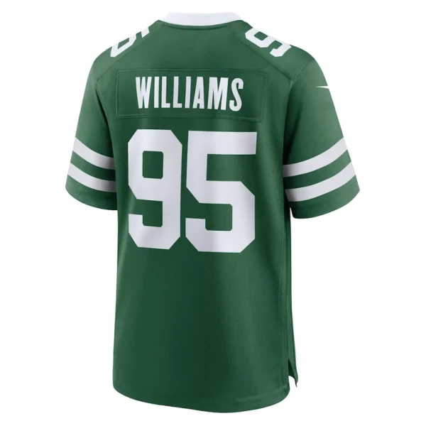 Quinnen williams new york jets nike game jersey Legacy green L