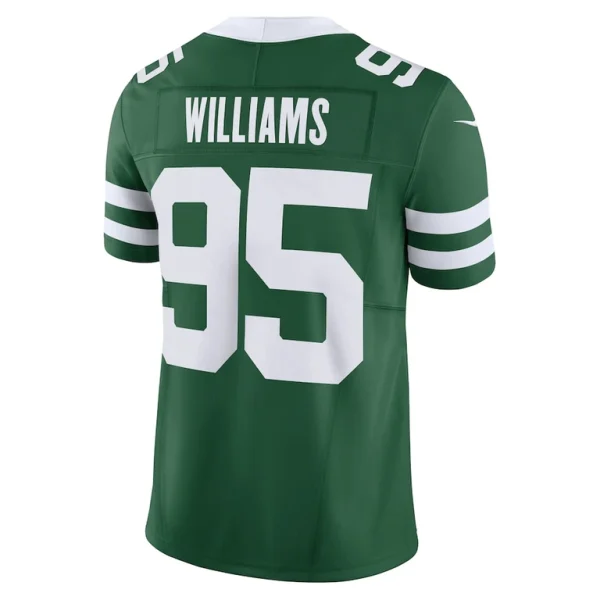 Quinnen williams new york jets nike vapor f.u.s.e. limited jersey Legacy green L