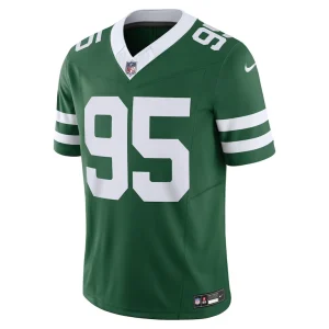 Quinnen williams new york jets nike vapor f.u.s.e. limited jersey Legacy green M