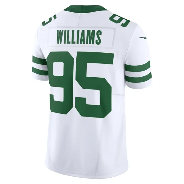 Quinnen williams new york jets nike vapor f.u.s.e. limited jersey Legacy white L