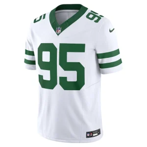 Quinnen williams new york jets nike vapor f.u.s.e. limited jersey Legacy white M