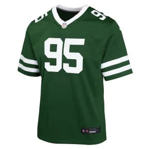 Quinnen williams new york jets nike youth game jersey Legacy green Yth M
