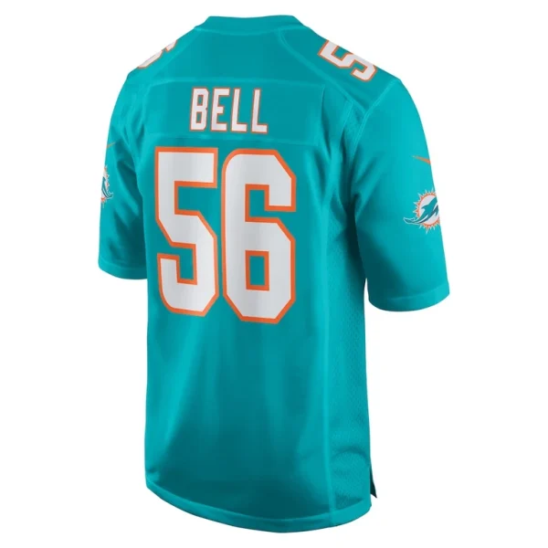 Quinton bell miami dolphins nike game jersey Aqua L