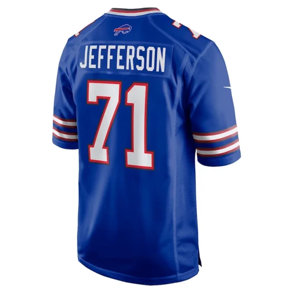 Quinton jefferson buffalo bills nike game jersey Royal L