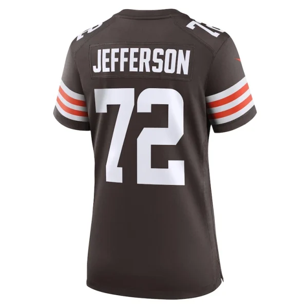 Quinton jefferson cleveland browns nike womens game jersey Brown L