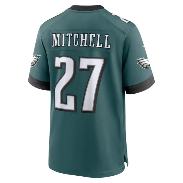 Quinyon mitchell philadelphia eagles nike super bowl lix game player jersey Midnight green L