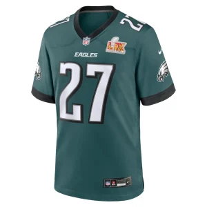 Quinyon mitchell philadelphia eagles nike super bowl lix game player jersey Midnight green M