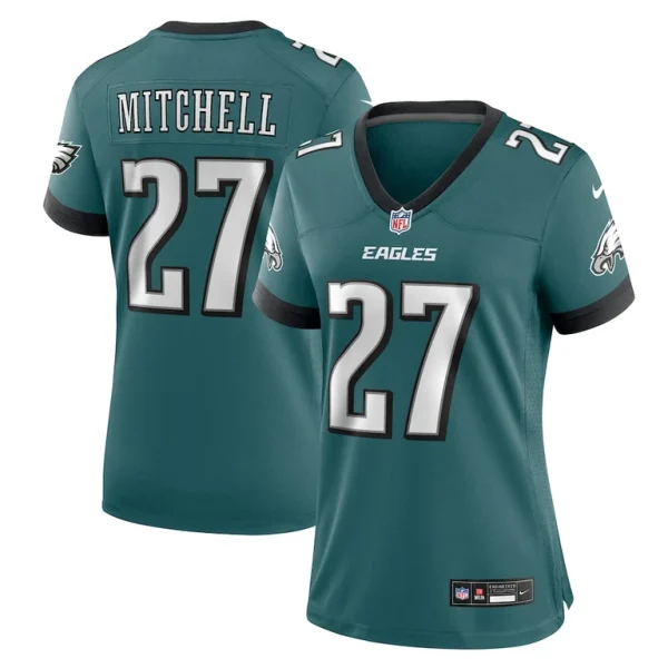 Quinyon mitchell philadelphia eagles nike womens team game jersey Midnight green