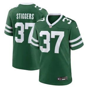 Qwantez stiggers new york jets nike team game jersey Legacy green