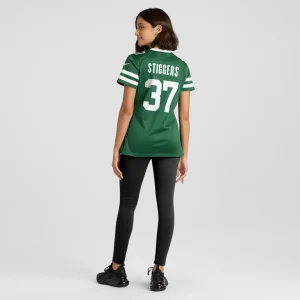Qwantez stiggers new york jets nike womens team game jersey Legacy green 2XL
