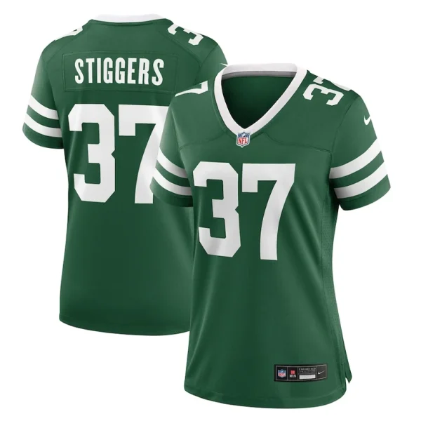 Qwantez stiggers new york jets nike womens team game jersey Legacy green