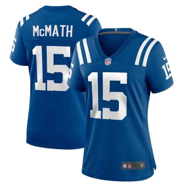 Racey mcmath indianapolis colts nike womens team game jersey Royal