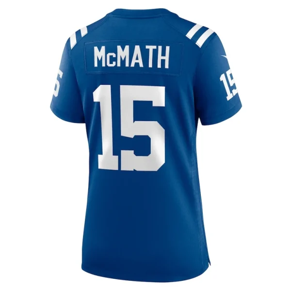 Racey mcmath indianapolis colts nike womens team game jersey Royal L